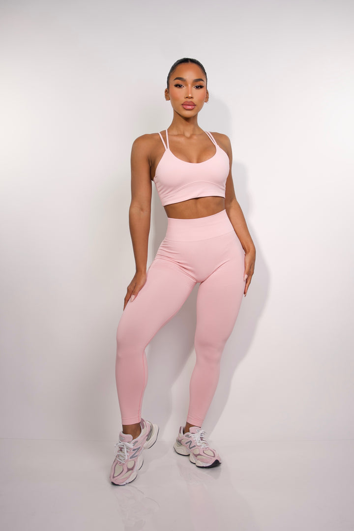 Blush Sports Bra